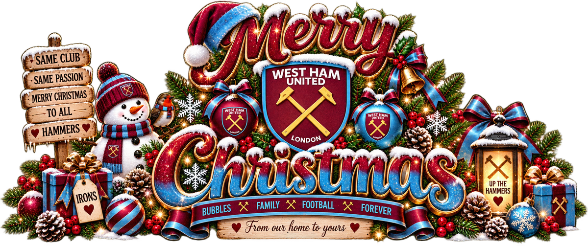 Football Christmas wraps  - all teams exclusive (UVPOD)