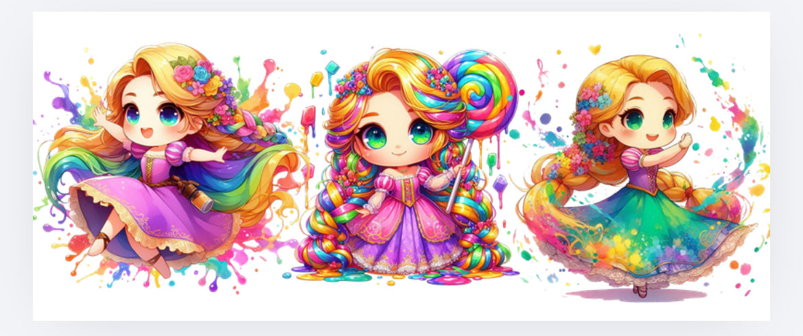 Princess splash  wraps (UVPOD) exclusive