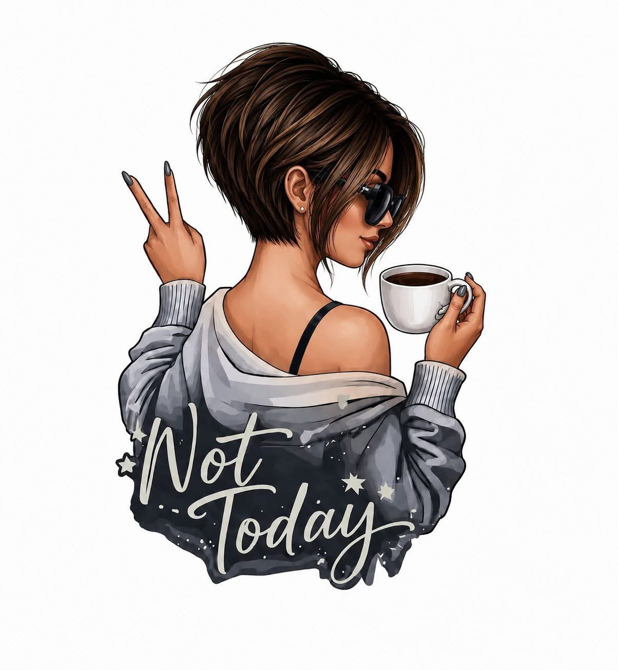 Not today decal (UVPOD)