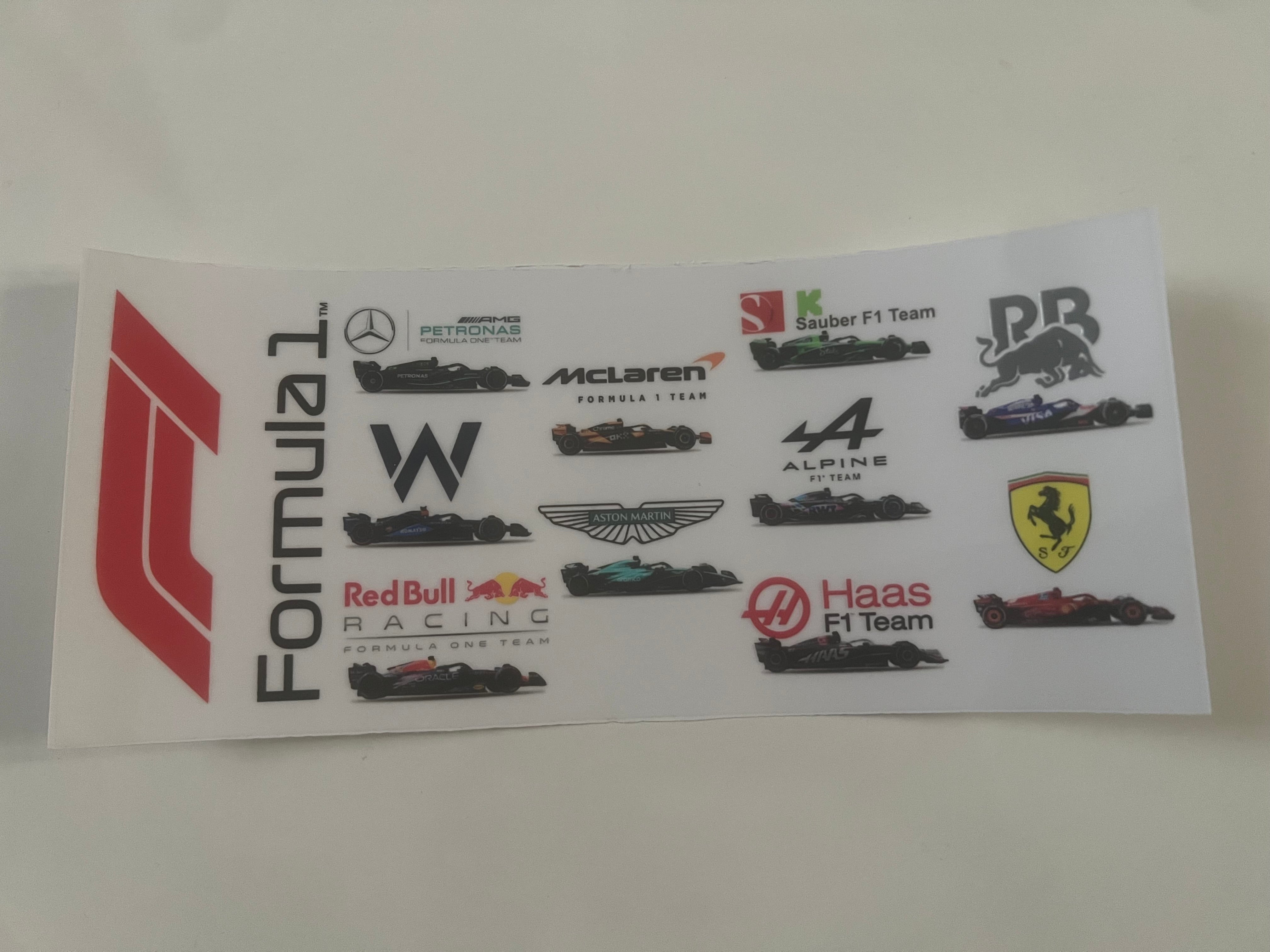 F1 teams wrap – House of Wraps
