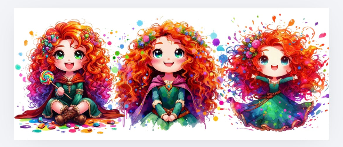 Princess splash  wraps (UVPOD) exclusive