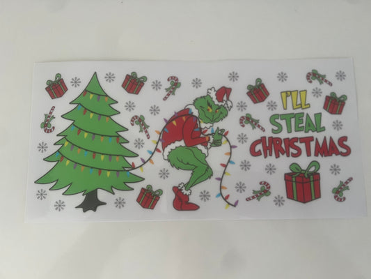 Grinch “I’ll steal Christmas” wrap 1442