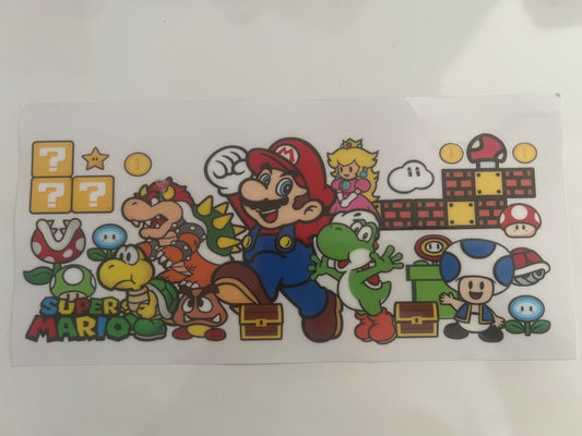 Super Mario block style wrap