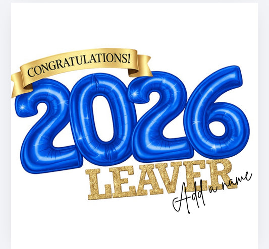 Leavers congratulations 2026 Balloon DTF (POD) exclusive