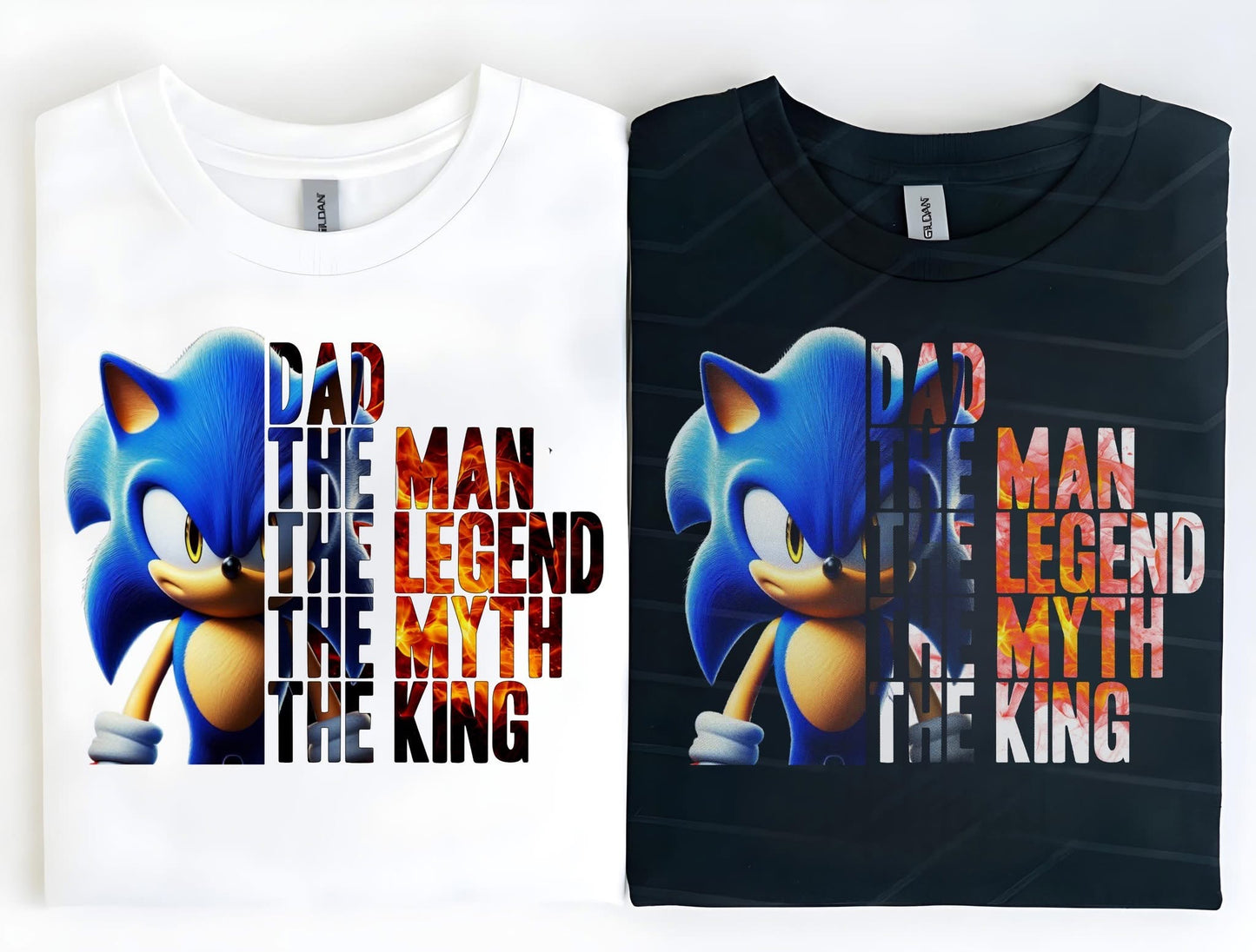 Dad the man the myth character 20cm DTF (POD)