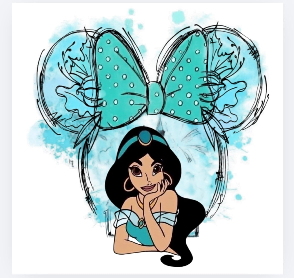 Princess’ Mickey ear decals UVPOD) exclusive