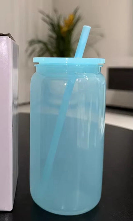 16oz BPA free plastic colour libbey cans - cannot be sent by large letter postage