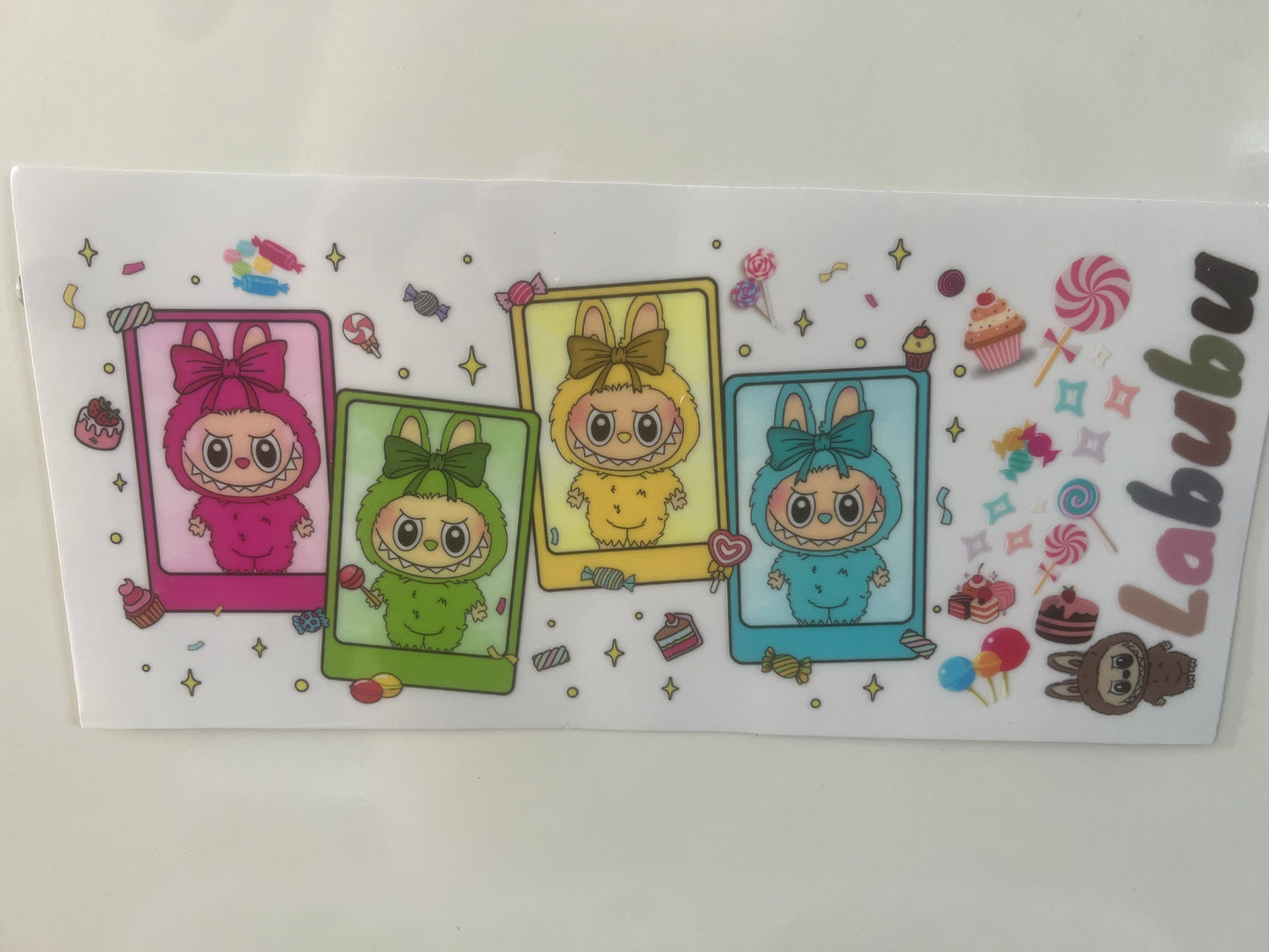 Labubu cards wrap exclusive
