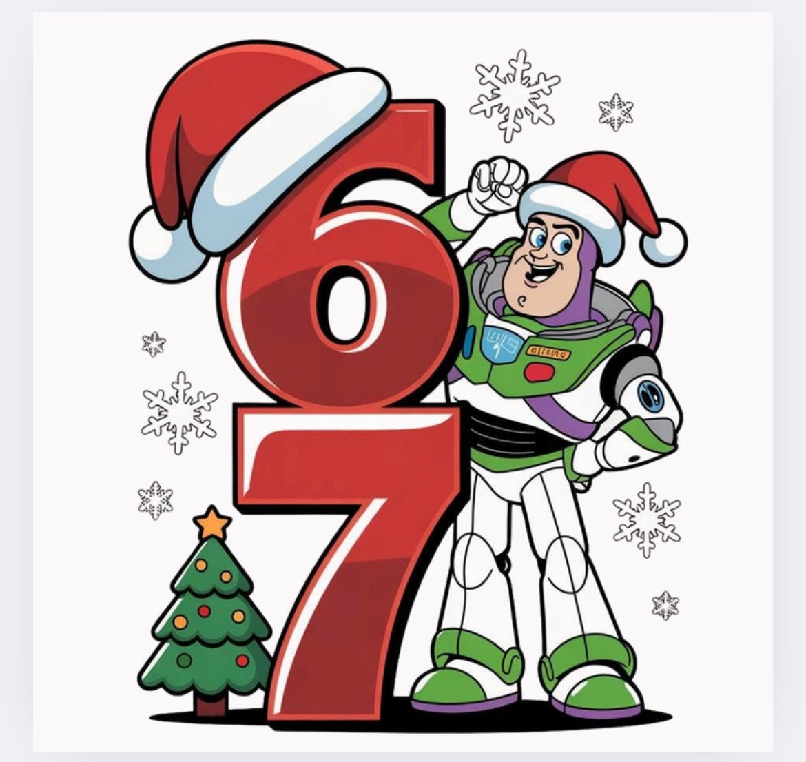 6 7  christmas DTF (POD)