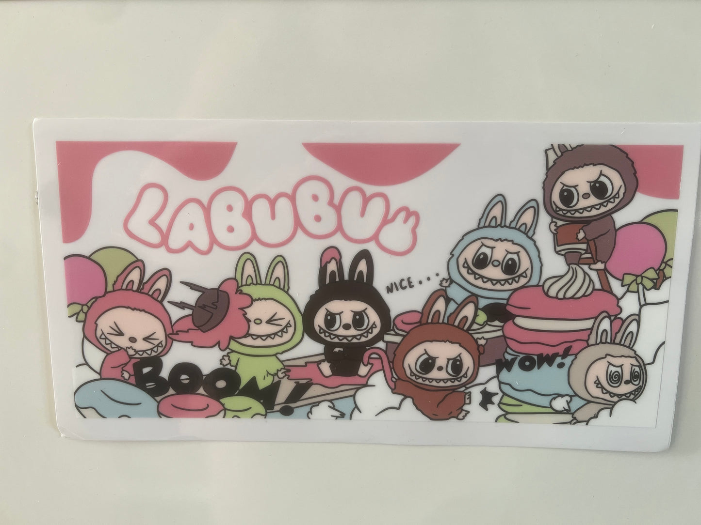 Labubu “boom” wrap exclusive