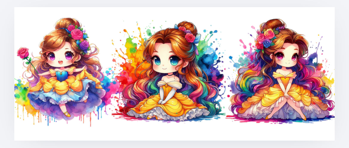 Princess splash  wraps (UVPOD) exclusive