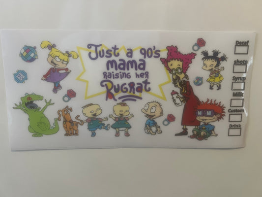 Just a 90s mama raising her rugrat wrap