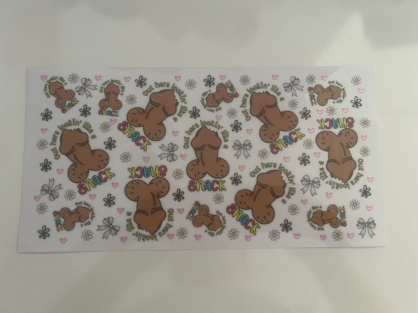 Out here looking like a snack Dicks wrap