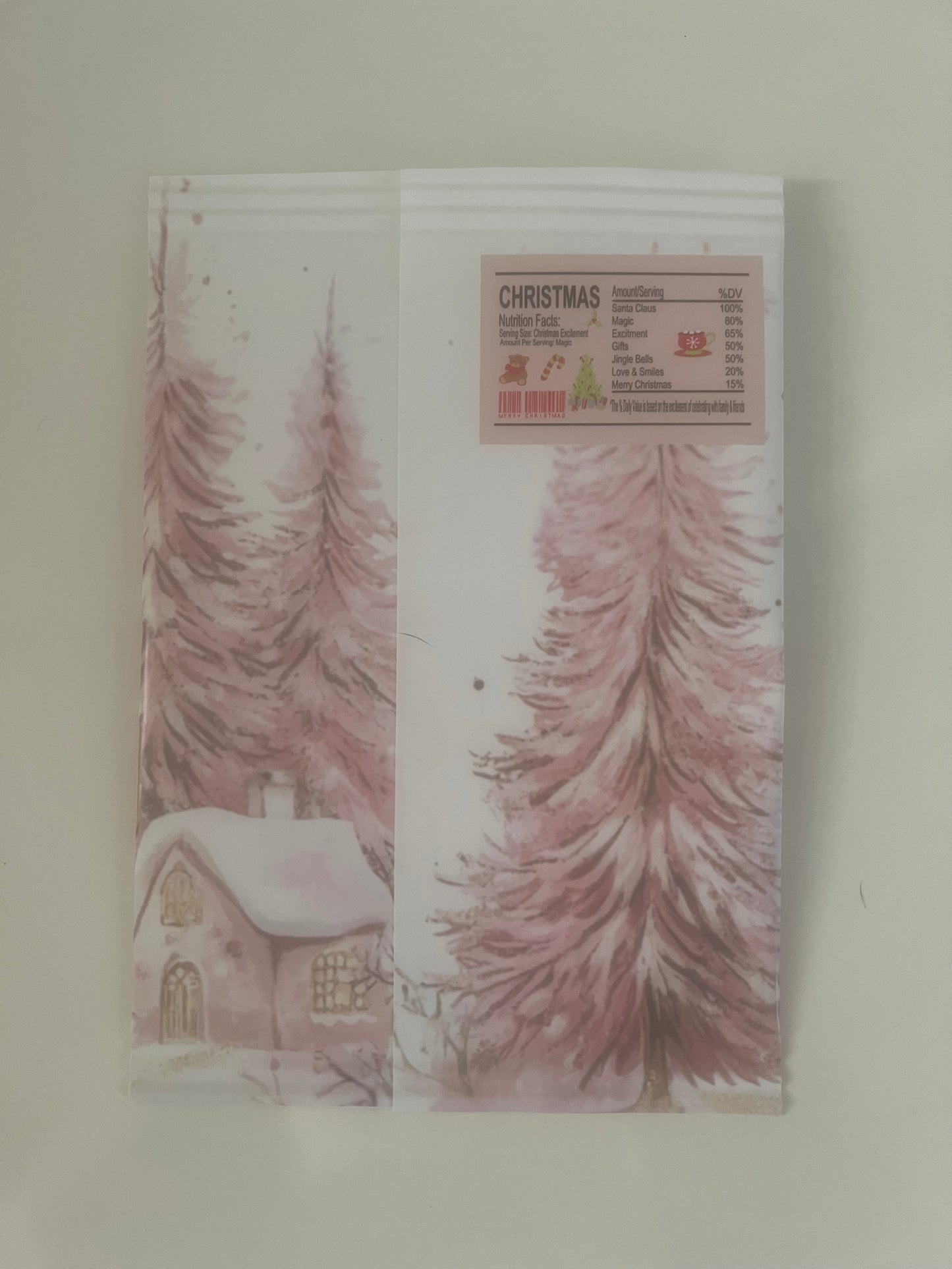 PLouise Merry Christmas treat bags