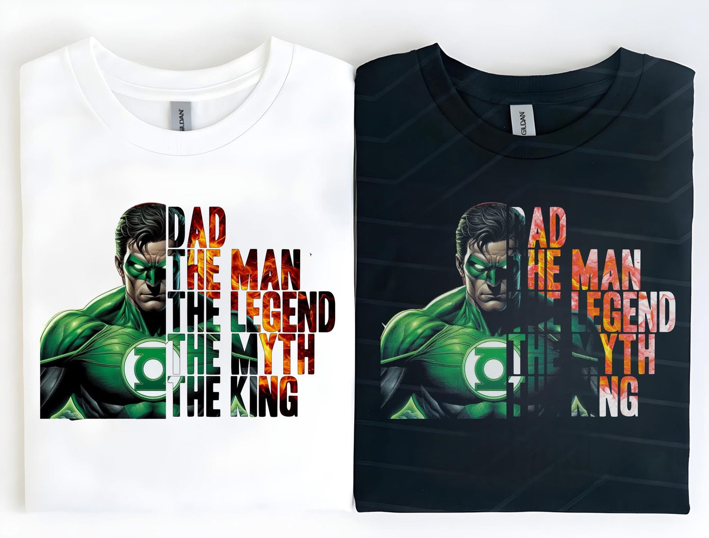 Dad the man the myth character 20cm DTF (POD)