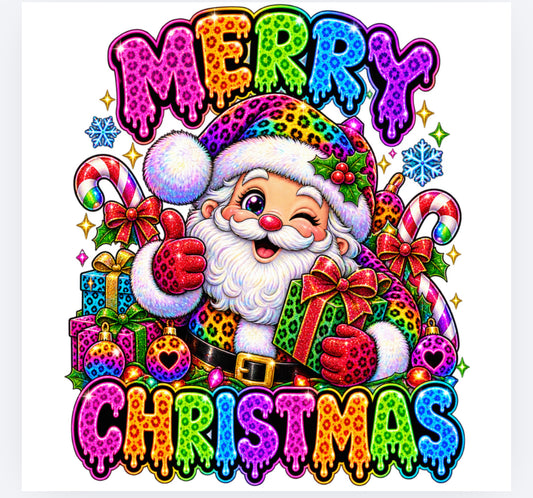 Merry Christmas colourful decals exclusive (UVPOD)