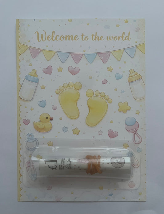 Congratulations new baby money card (money not included)