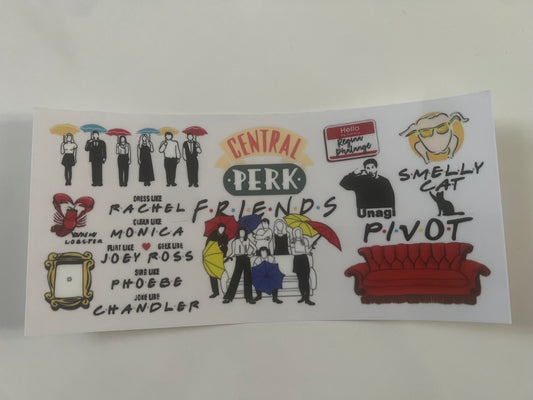 Friends central perk wrap