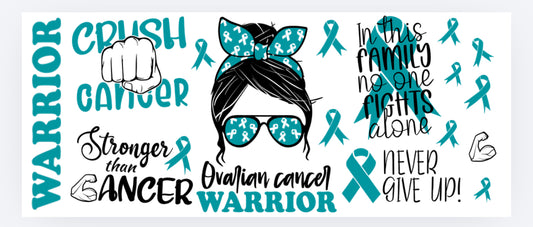 Ovarian cancer warrior wrap exclusive (UVPOD)