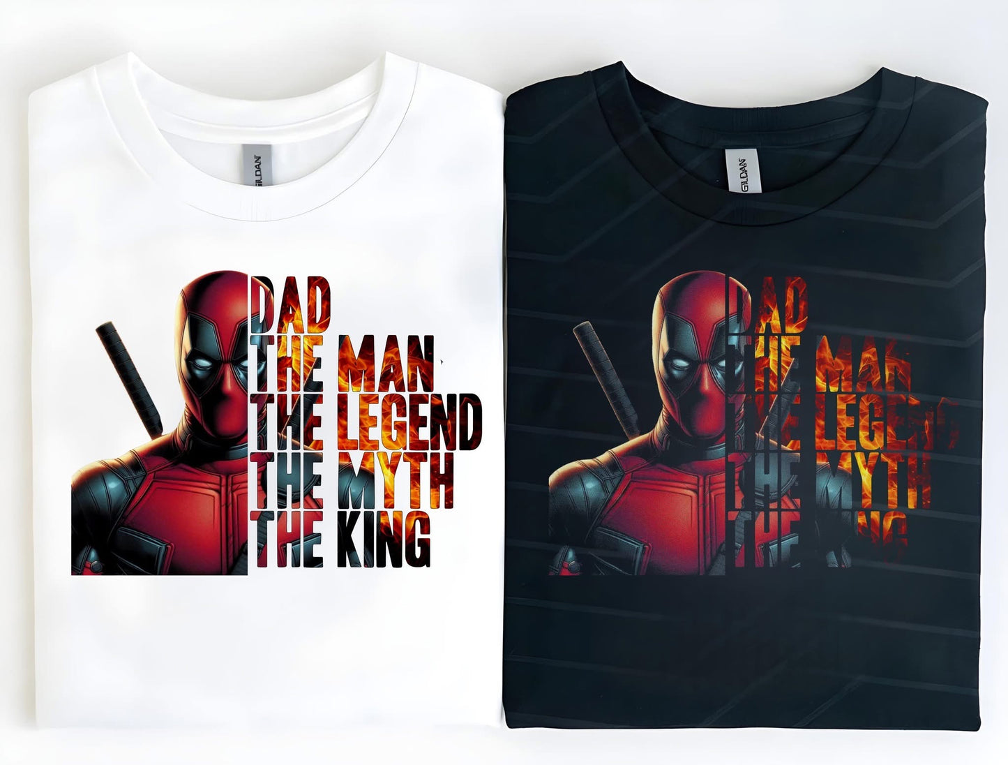 Dad the man the myth character 20cm DTF (POD)