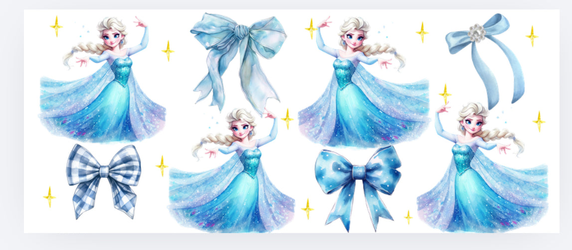 Princesses and croquet bow wrap (UVPOD) exclusive