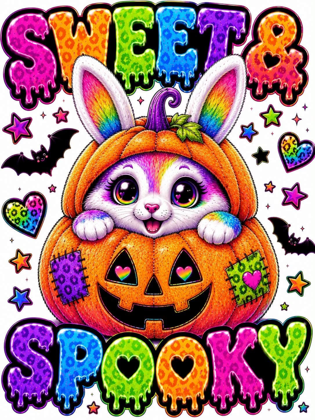 Halloween cute animal decals exclusive (UVPOD)