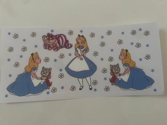 Alice in wonderland wrap