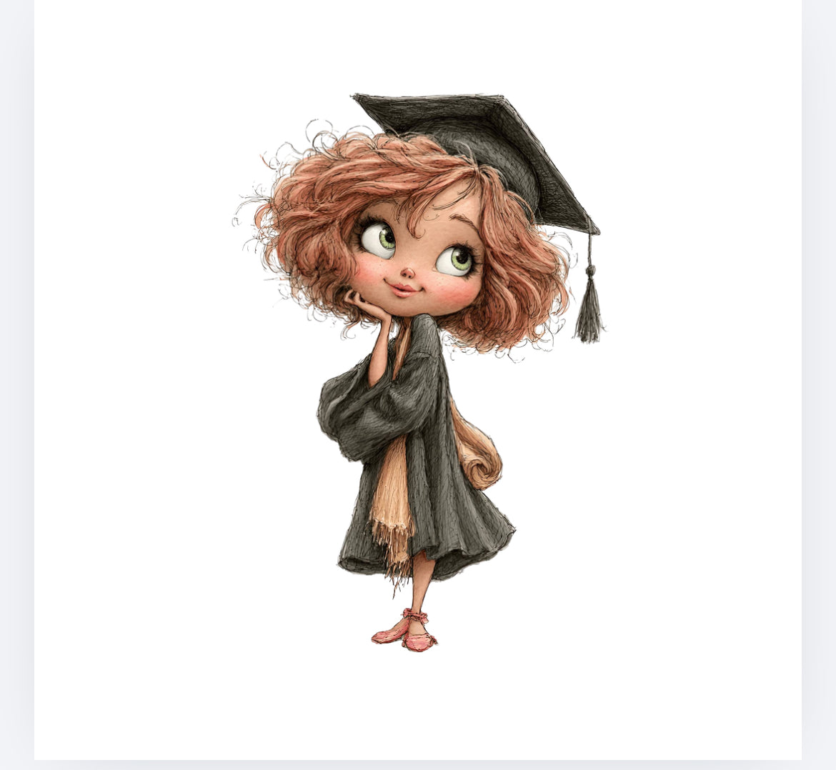 Whimsy graduate / leavers decal UVDTF (UVPOD)