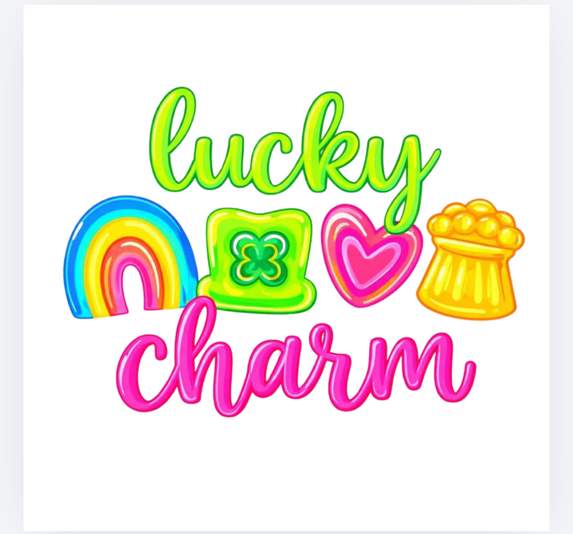 Lucky charm st Patrick’s Day DTF (POD) exclusive