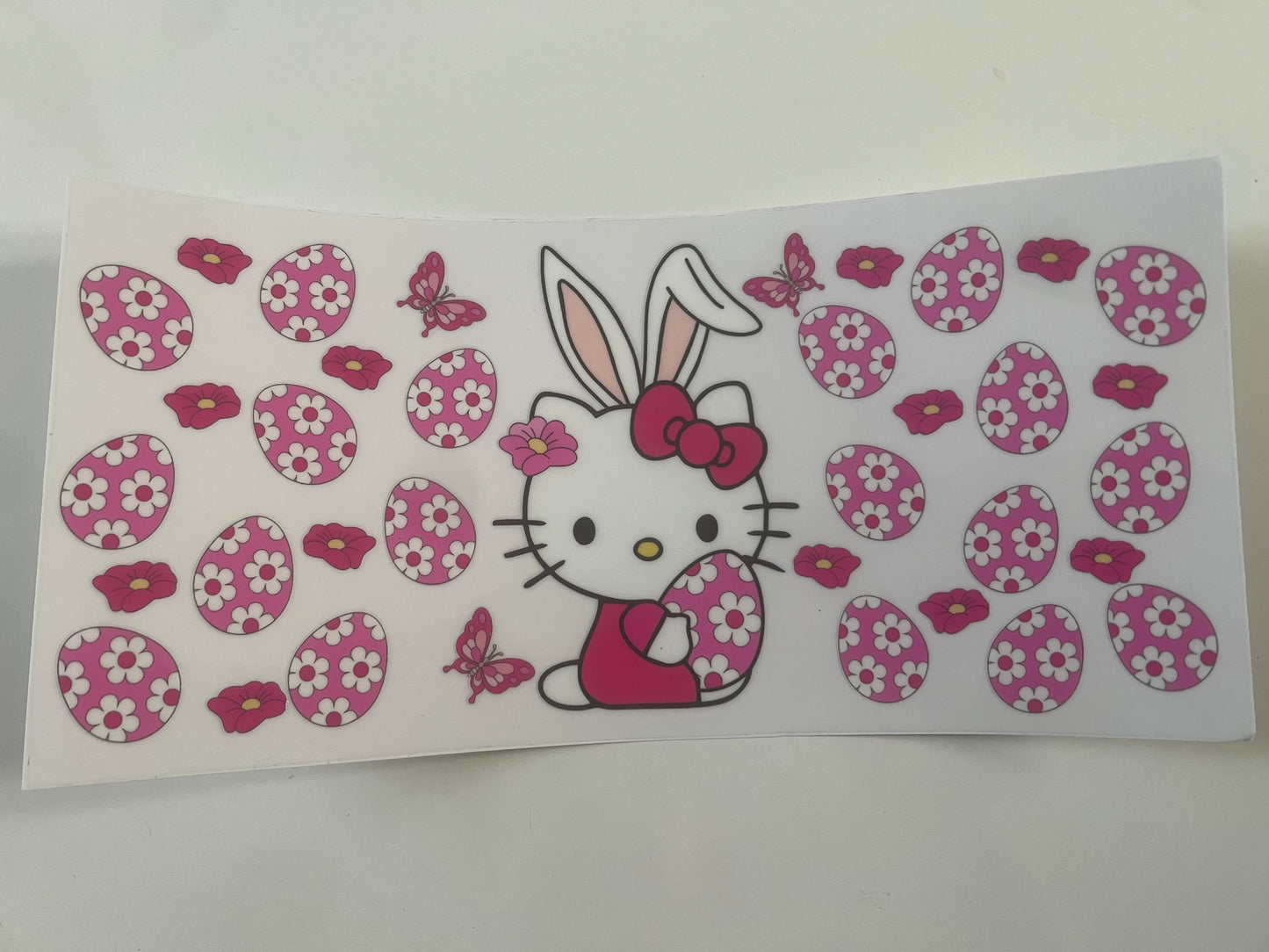 Hello kitty easter bunny wrap