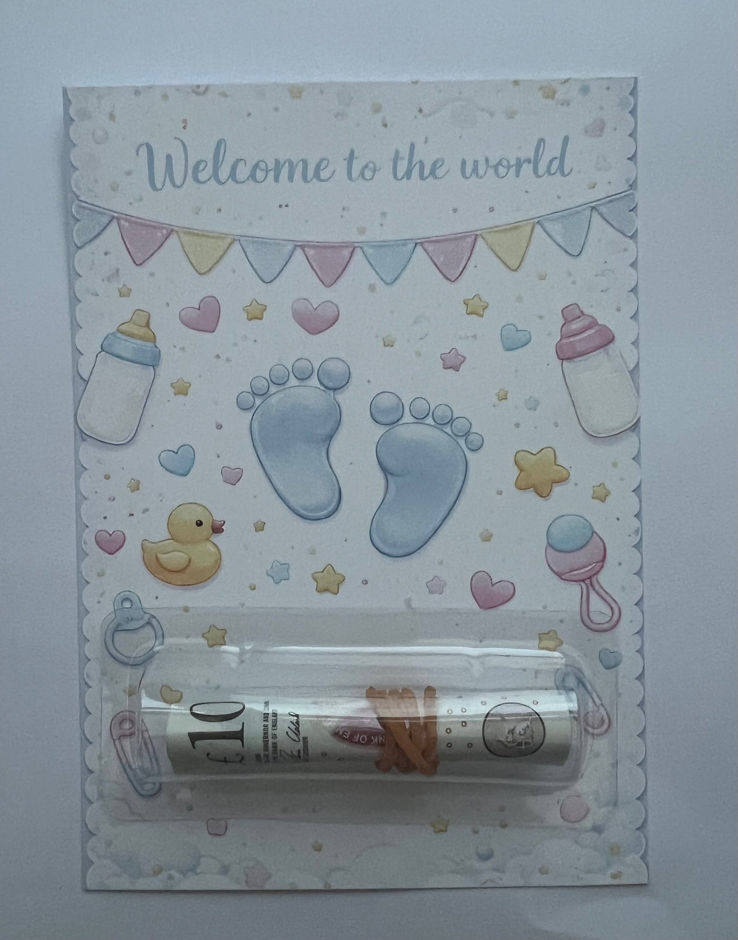 Congratulations new baby money card (money not included)