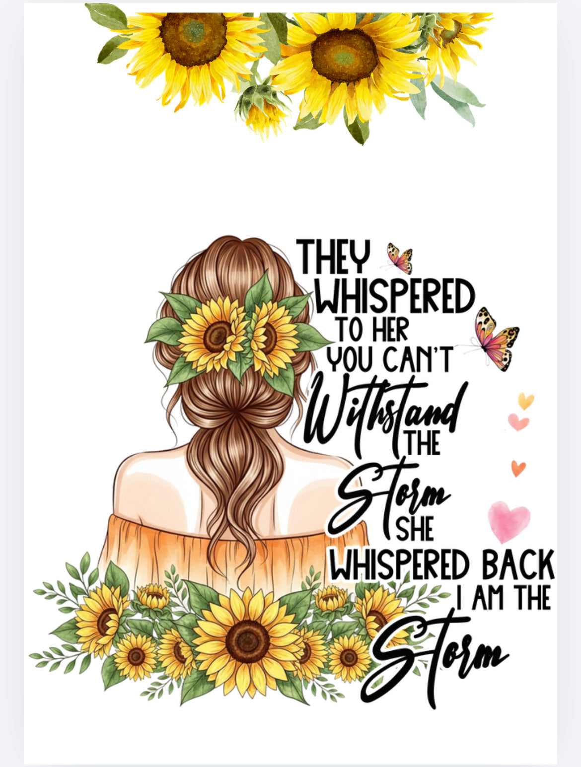 book vase positive vibes UVDTF (UVPOD)