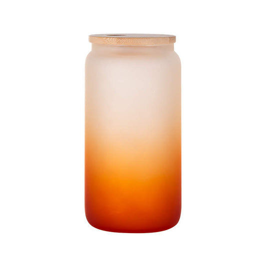 16oz frosted ombré glass libbey cans - cannot be sent by large letter postage