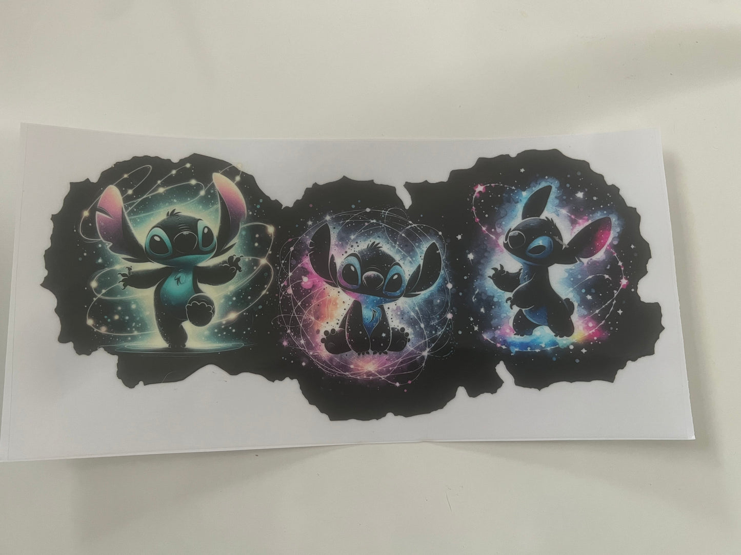 Stitch black universe wrap