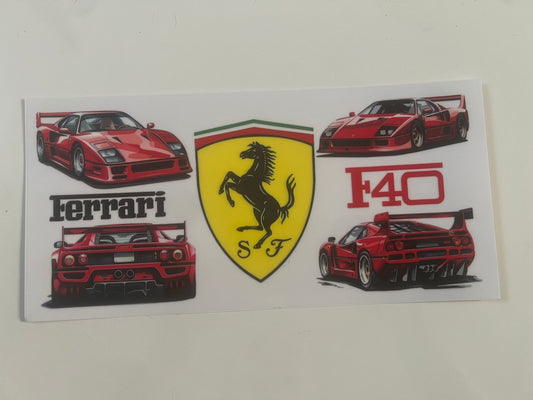 Ferrari F40 wrap exclusive