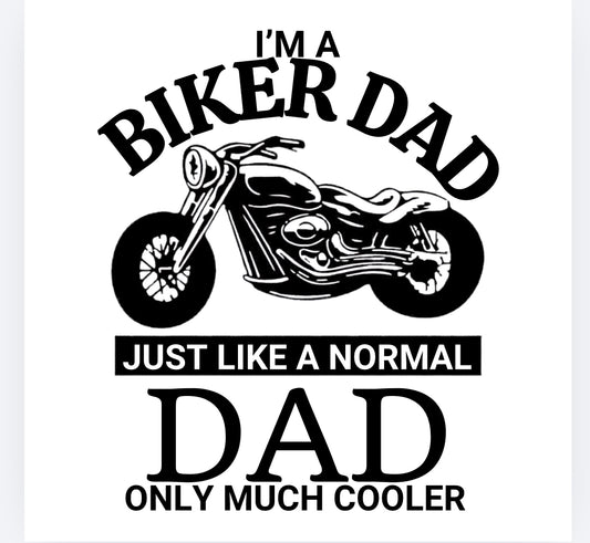 Biker dad DTF (POD) exclusive