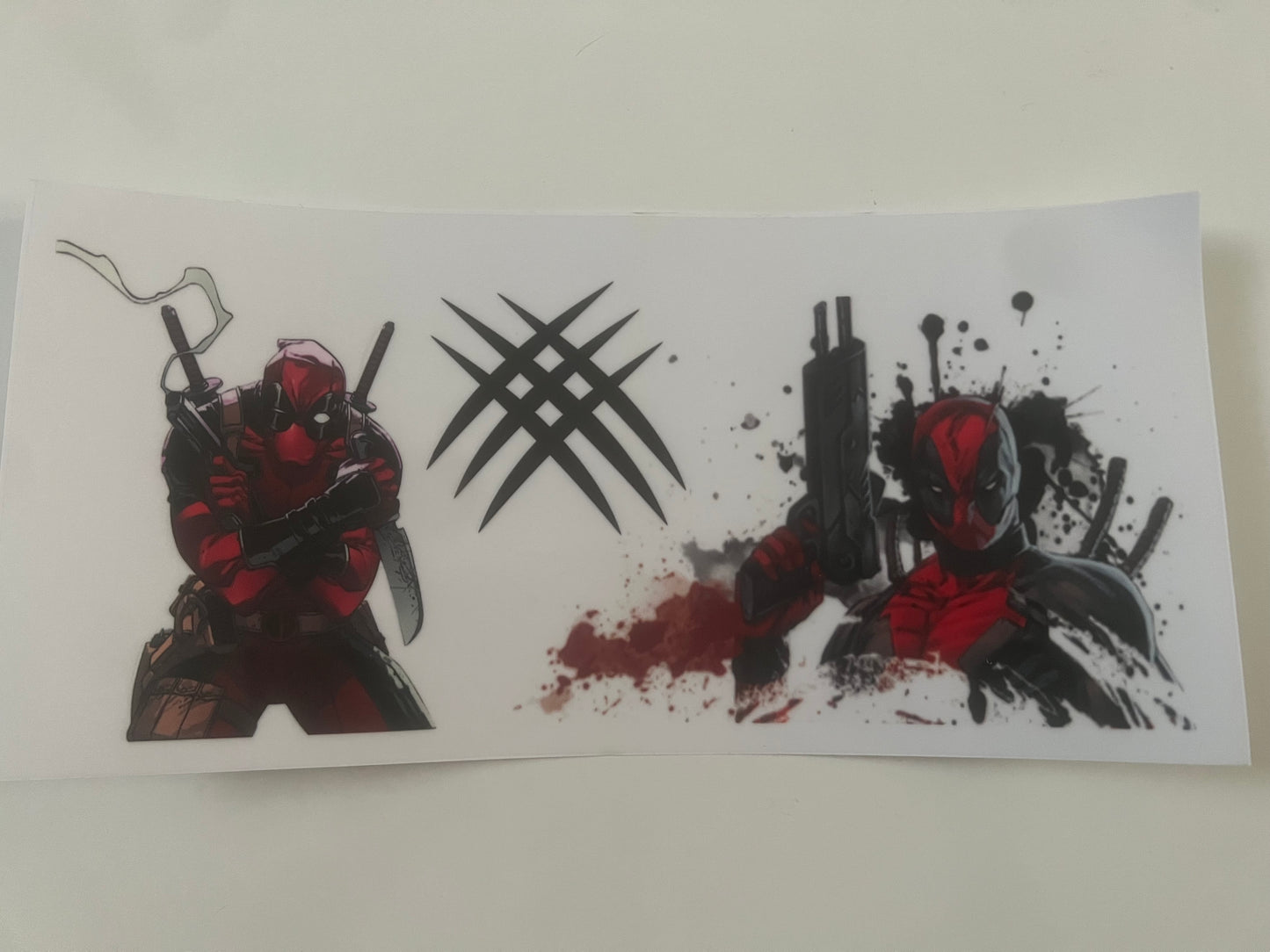 Deadpool cup wrap