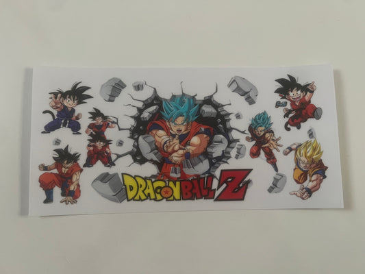 Dragonball z cup wrap