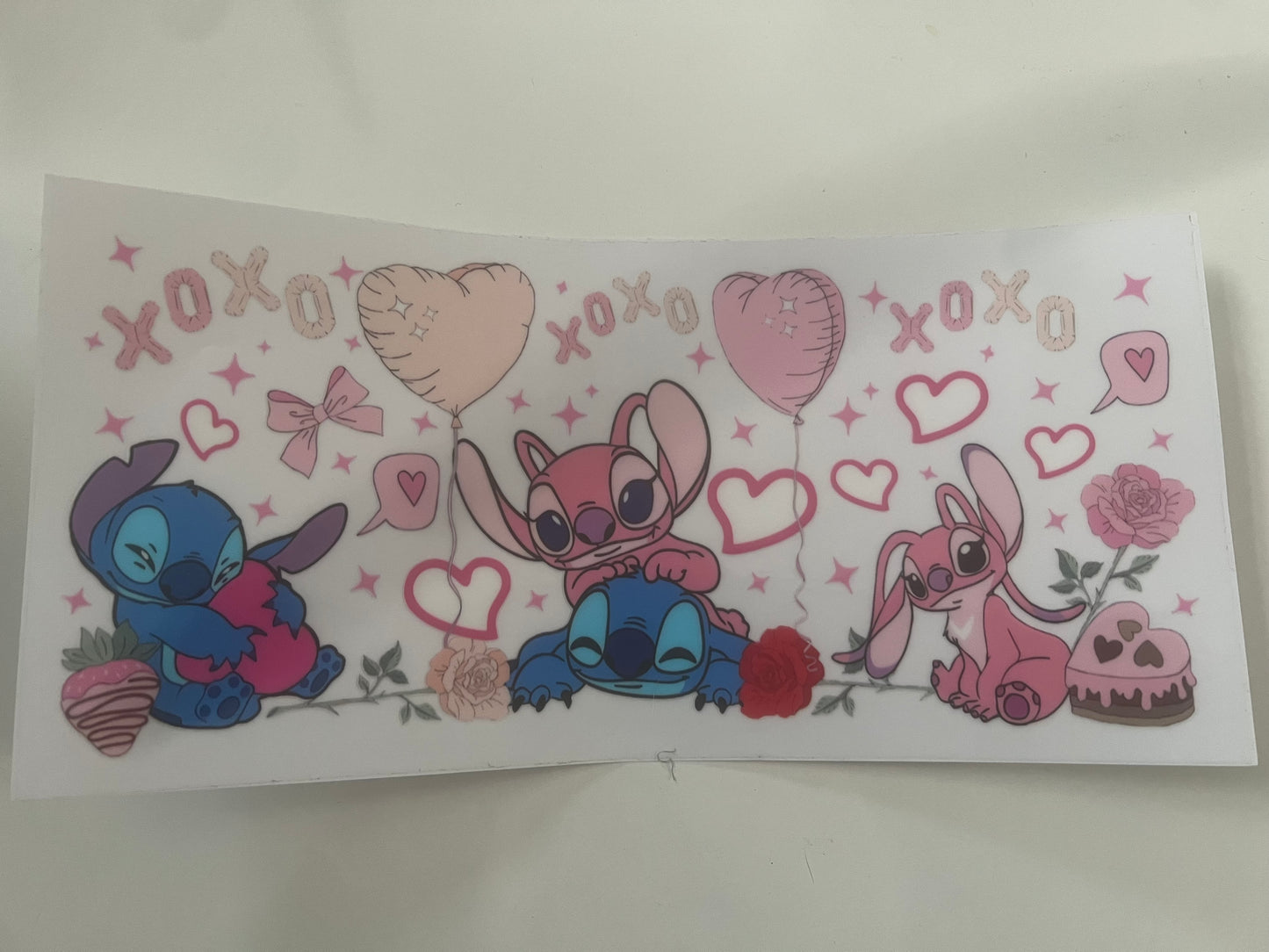 Stitch and angel xoxo wrap