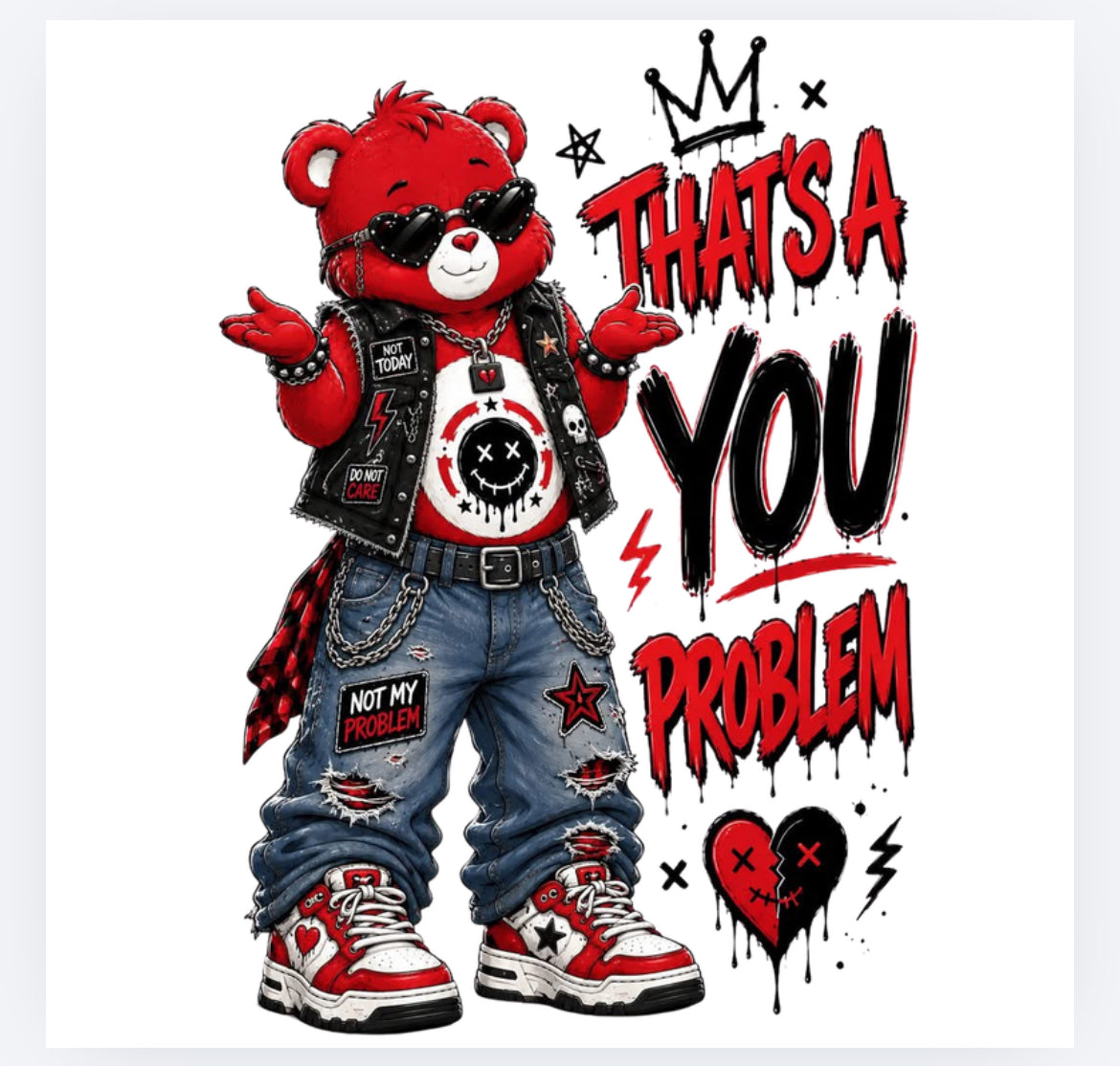 Bad bear decals UVPOD)