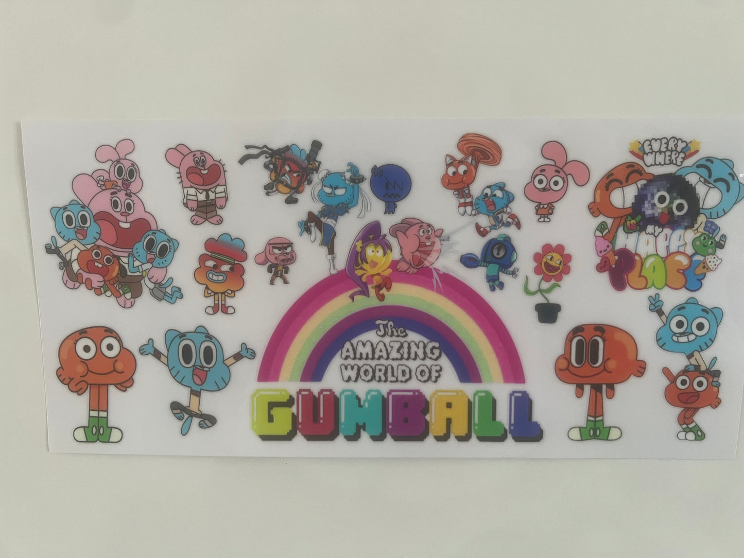 The amazing world gumball exclusive wrap