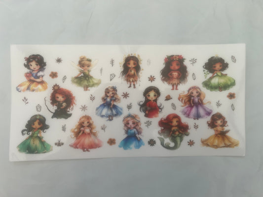 Baby Disney princesses v2 wrap