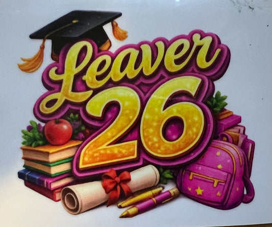 Leaver books decal  UVDTF exclusive (UVPOD)