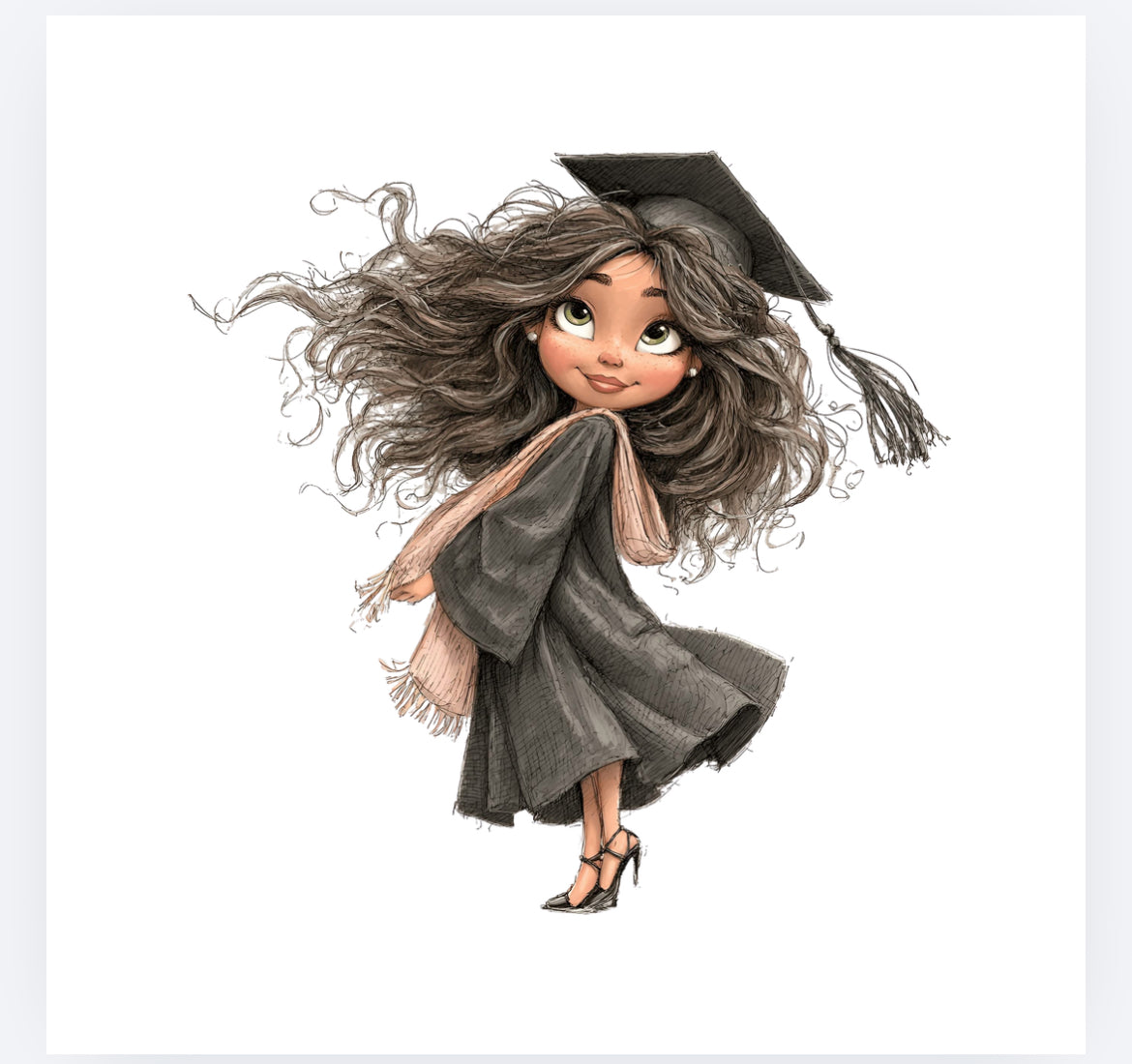 Whimsy graduate / leavers decal UVDTF (UVPOD)