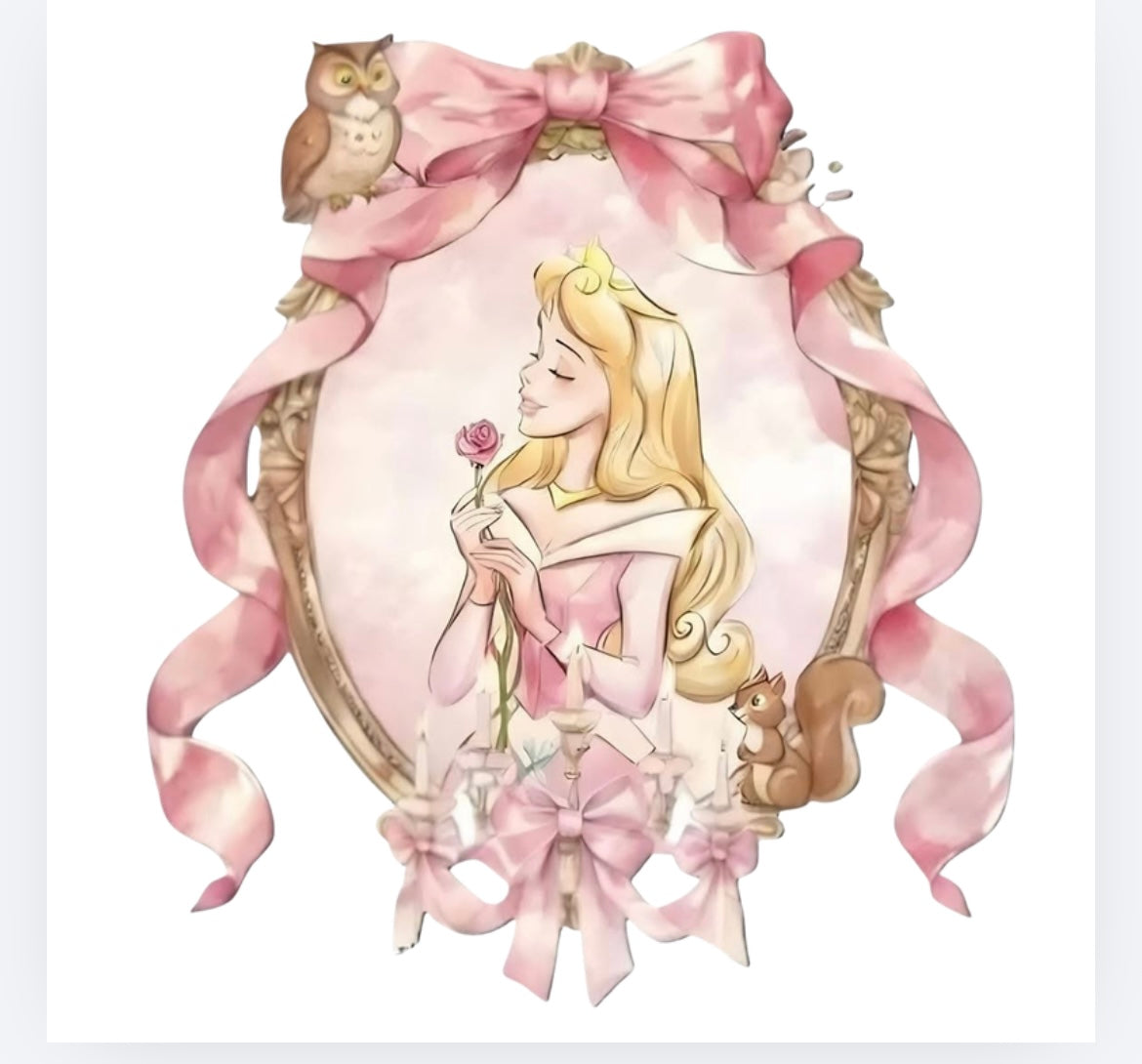 Princess’ Mirror mirror on the wall decals UVPOD) exclusive