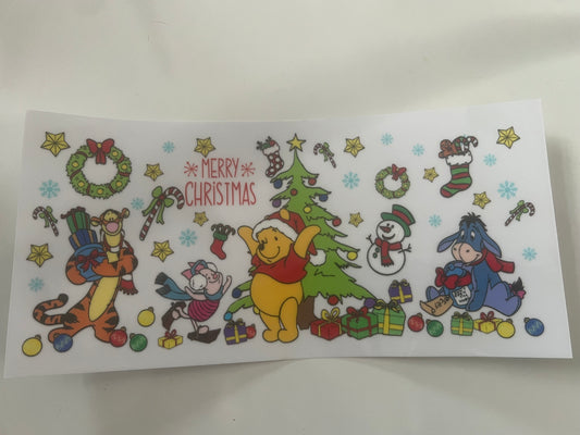 Winnie merry Christmas wrap
