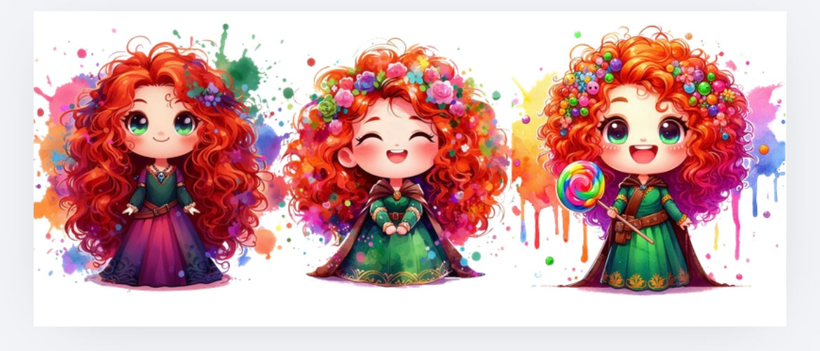 Princess splash  wraps (UVPOD) exclusive