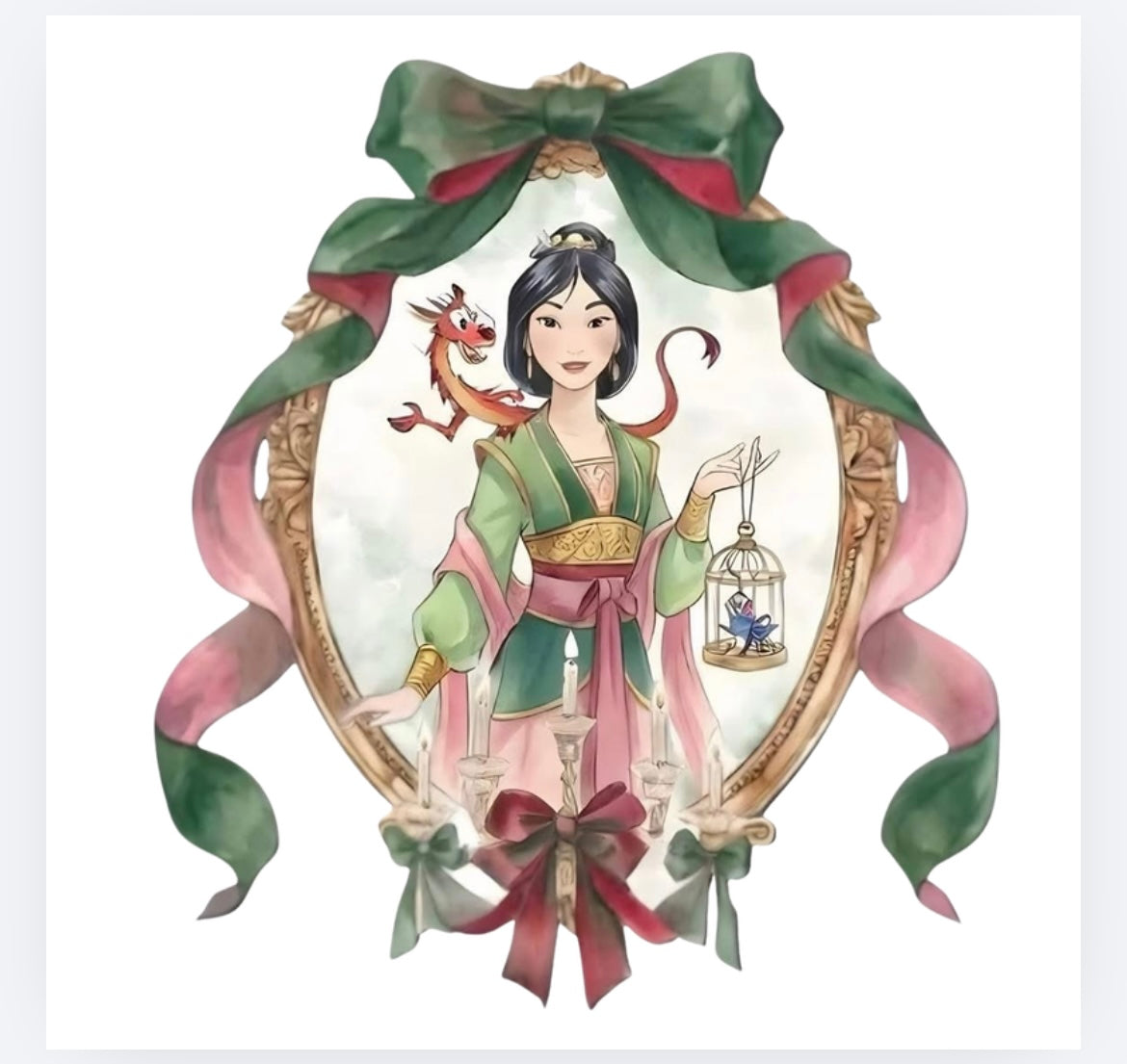 Princess’ Mirror mirror on the wall decals UVPOD) exclusive