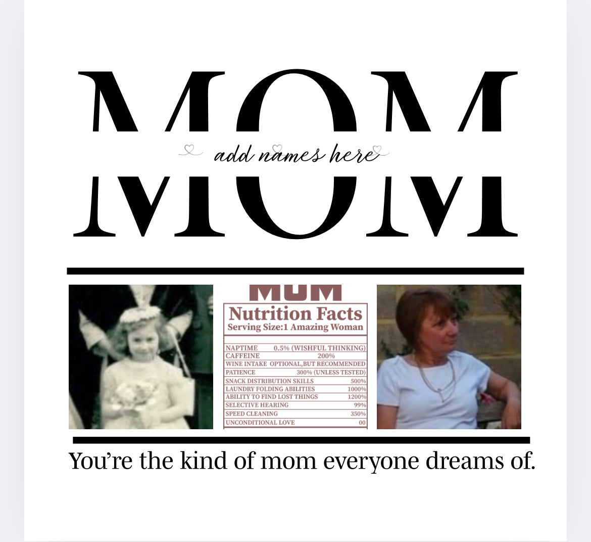 Your the kind of MOM / MUM 3 image DTF - please read the description