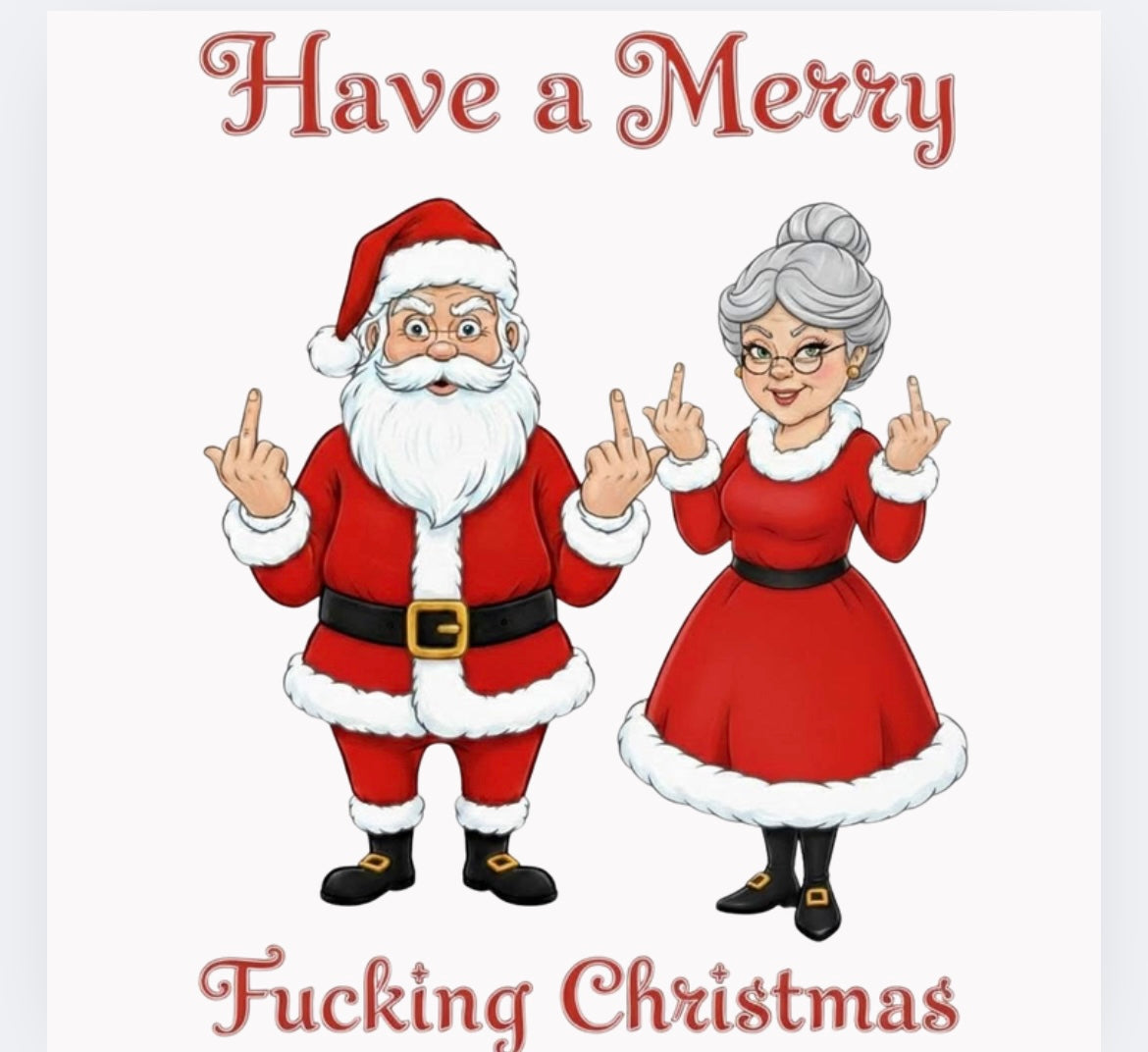 Rude Christmas DTF (POD)